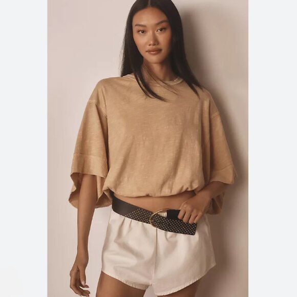 Brand New Pilcro Oversized Square-Sleeve Top - Picture 4 of 5